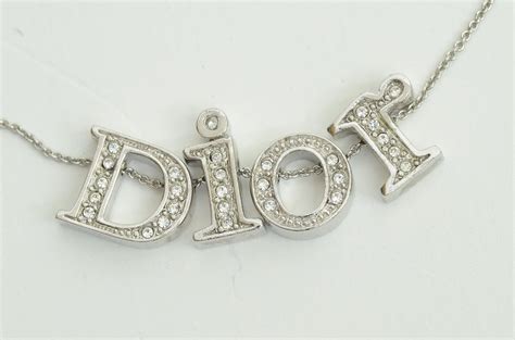 dior necklace cheap|genuine christian dior necklace.